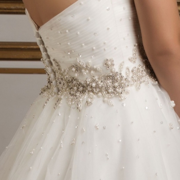 JUSTIN ALEXANDER WEDDING DRESS - Picture 4 of 4